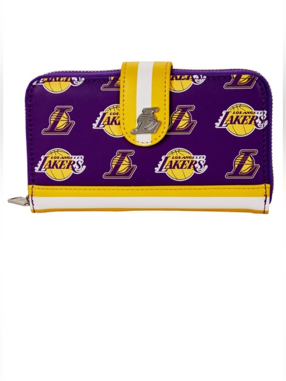 NWT NBA Los Angeles Lakers Zip Around Wallet